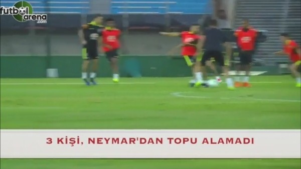 Neymar'dan top almak imkansız!