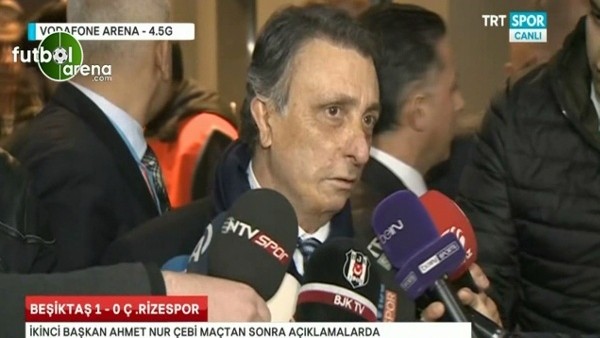 Ahmet Nur Çebi'den Quaresma açıklaması