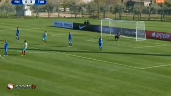 Sefa Akgün'den Finlandiya'ya müthiş gol!