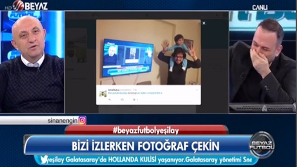 Sinan Engin, Ertem Şener'i gülme krizine soktu!