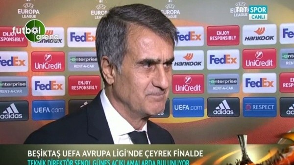 Şenol Güneş'ten Olympiakos maçı sonrası basına sitem