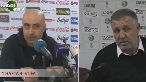 1 haftada 4 teknik direktör ayrıldı!