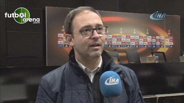 Nikos Gavalas: 'Olympiakos'u çok ateşli bir atmosfer bekliyor.'