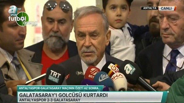 Galatasaray yöneticisi Cengiz Özyalçın'dan Antalyaspor maçı sonrası flaş sözler