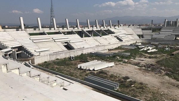 Spor Toto Akhisar Stadyumunda yer teslimi yapıldı