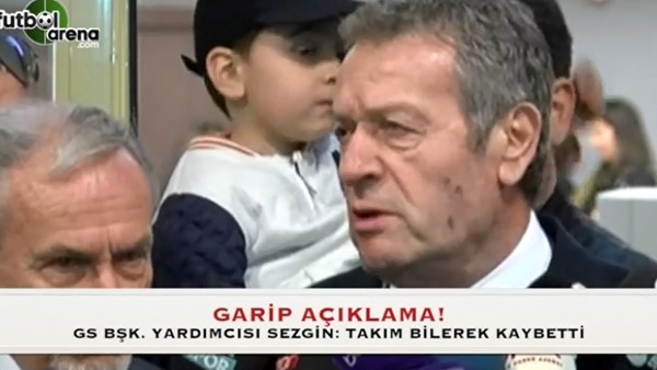 Nasuhi Sezgin: "Takım bilerek kaybetti"