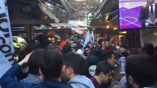 Beşiktaşlı taraftarlar Rizespor maçını bekliyor