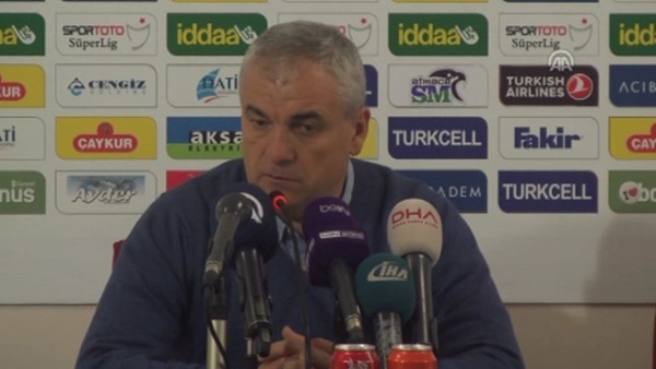 Rıza Çalımbay'ın Çaykur Rizespor maçı sonrası açıklamaları