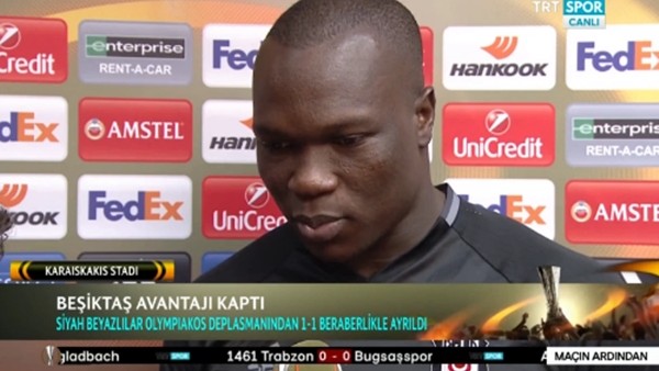 Olympiakos maçının kahramanı Aboubakar konuştu