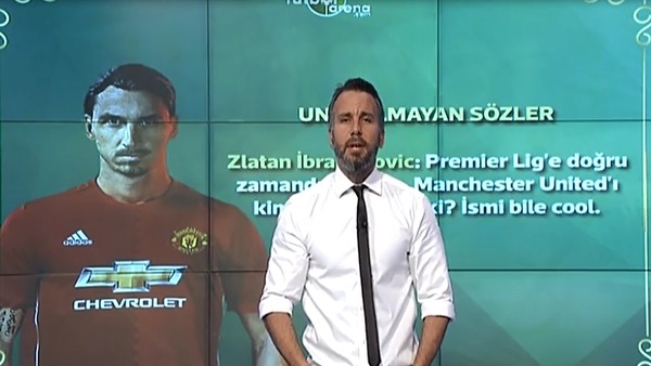 Zlatan: "Manchester United'ın ismi bile cool"