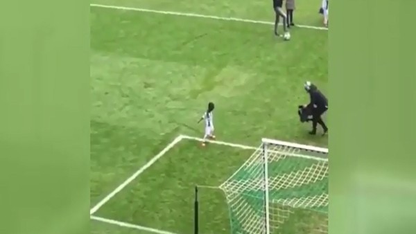 Minik yıldızdan Ronaldo sevinci