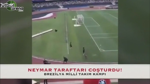Neymar'dan taraftarları mest eden gol
