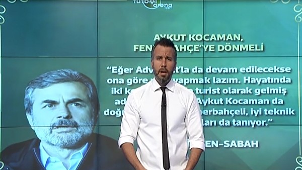 Rıdvan Dilmen: "Aykut Kocaman, Fenerbahçe'ye dönmeli"
