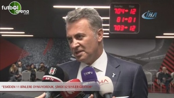 Fikret Orman: "Eskiden 11 binlere oynuyorduk...''