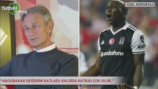 "Aboubakar, Beşiktaş'ta kalırsa katkısı çok olur"