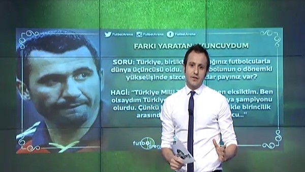 Hagi: "Farkı yaratan oyuncuydum"