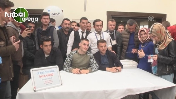 Yusuf Erdoğan ve Matus Bero taraftarlarla buluştu 