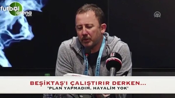 Sergen Yalçın: "Teknik direktörlükle ilgili hayalim yok"