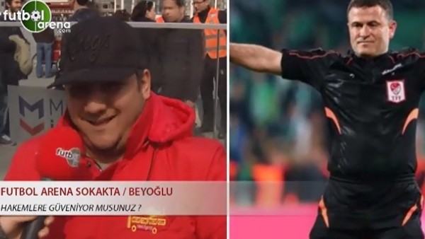 Hakemlere güveniyor musunuz?