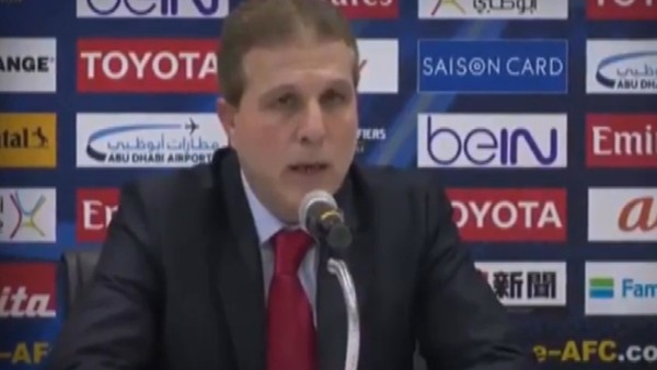 Suriye Teknik Direktörü Ayman Hakeem gözyaşlarını tutamadı