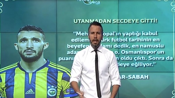 Ahmet Çakar: "Utanmadan secdeye gitti"