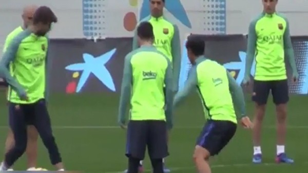 Mascherano'dan ilginç çalım!