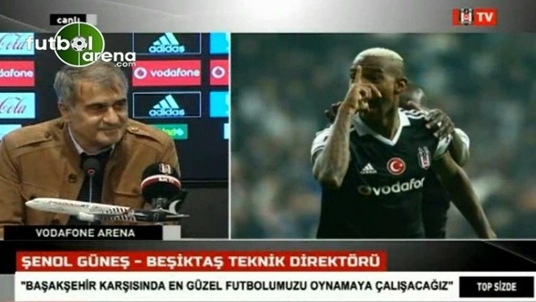 Şenol Güneş'ten Beyaz TV muhabirine gönderme! 