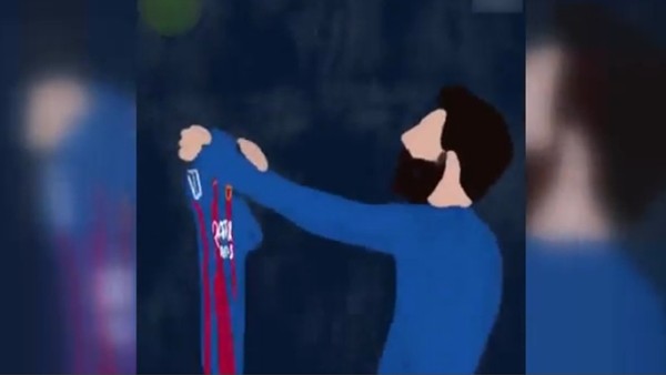 Messi'nin tarihi 500. golü çIzgi film oldu