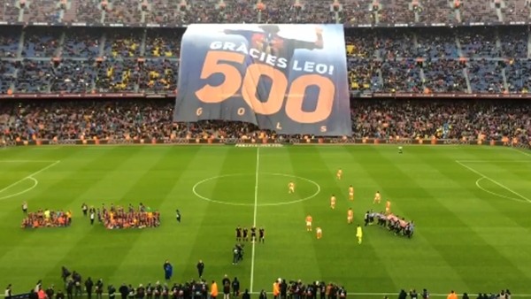 Barcelona taraftarından Messi'ye teşekkür