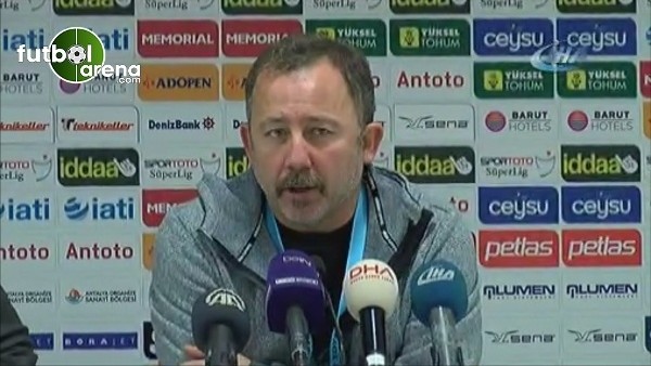 Sergen Yalçın: "Bireysel hatalarımız arttı"