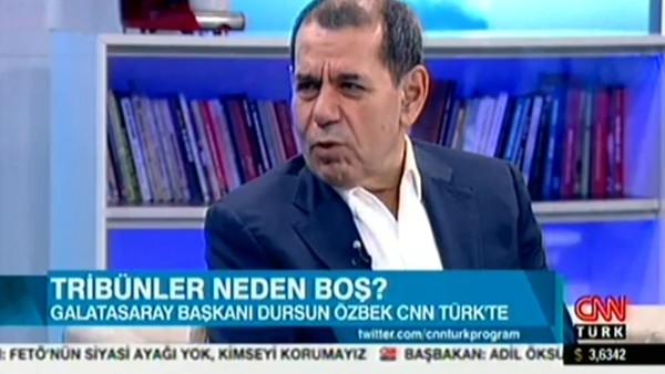 Dursun Özbek: 'Küçülmeye gideceğiz'