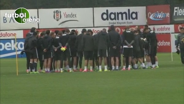 Beşiktaş, Lyon hazırlıklarına devam etti