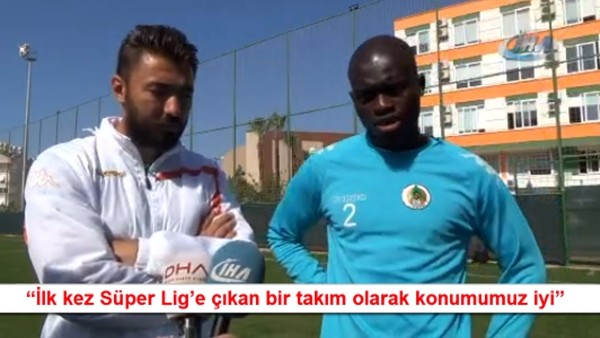 Isaac: 'İlk kez Süper Lige çıkan bir takım olarak konumumuz iyi'
