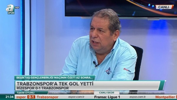 Erman Toroğlu: 'Trabzıbsporlu futbolcular köpek gibi koşuyor'