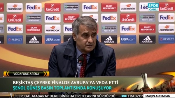 Şenol Güneş: 'Küçük insanlar küçük işlerle uğraşır'