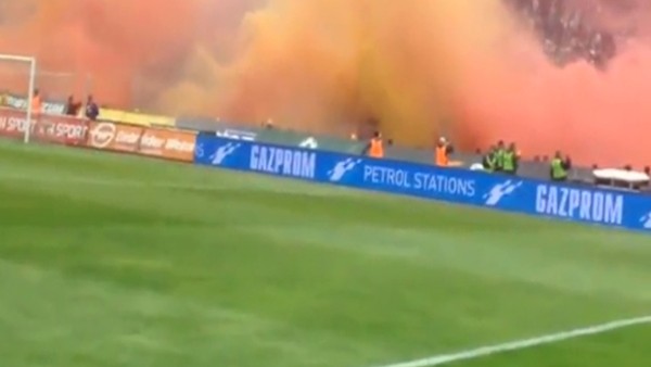 Belgrad derbisine tribünler damga vurdu!