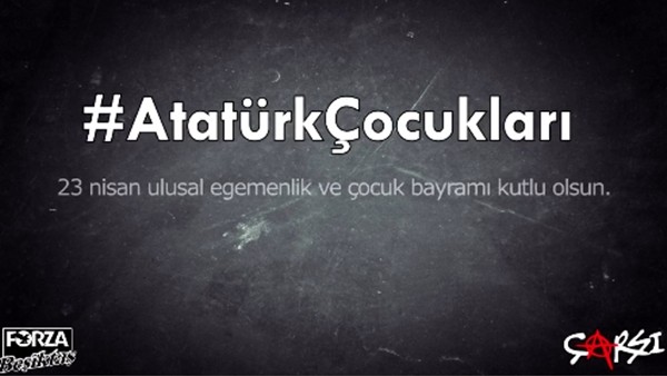 Forza Beşiktaş ve Çarşı'dan 23 Nisan'a özel klip! #AtatürkÇocukları
