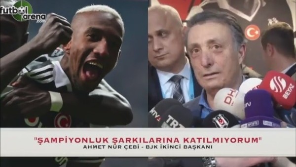 "Şampiyonluk şarkılarına katılmıyorum"