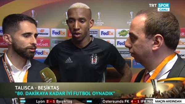 Talisca'dan Lyon maçı sonrası itiraf