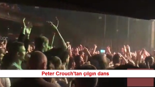 Peter Crouch'tan çılgın dans