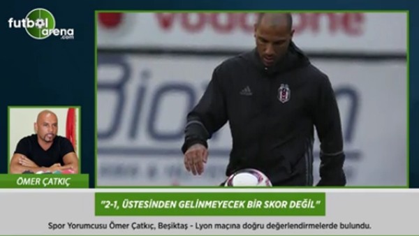 Ömer Çatkıç: '2-1, üstesinden gelinmeyecek bir skor değil.'
