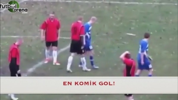 Futbol sahalarının en komik golü