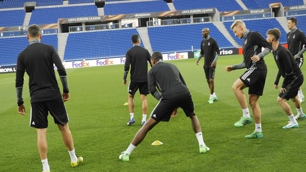 Beşiktaş, Lyon hazırlıklarını tamamladı