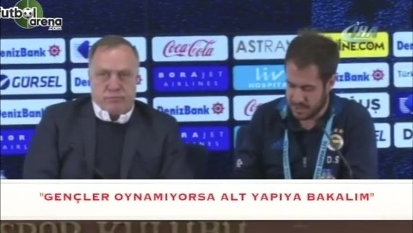 Dick Advocaat: "Gençler oynamıyorsa altyapıya bakalım"