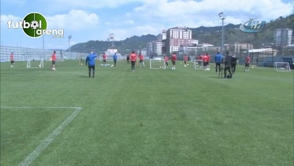 Çaykur Rizespor, Medipol Başakşehir maçı hazırlıklarını sürdürdü