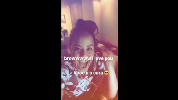 Marcelo'nun eşi,  Atiba'nın golünde çıldırdı