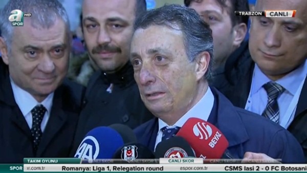 Ahmet Nur Çebi'nin Trabzonspor maçı sonrası açıklamaları