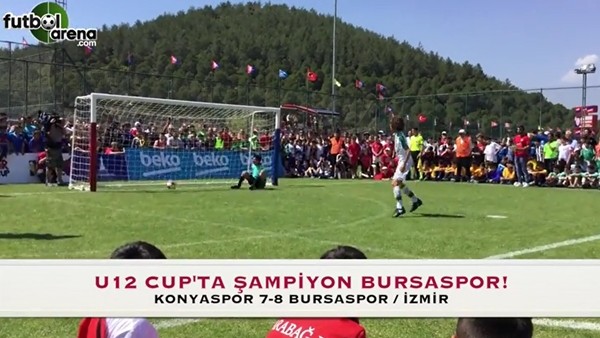 U12 Cup İzmir'de Şampiyon Bursaspor!