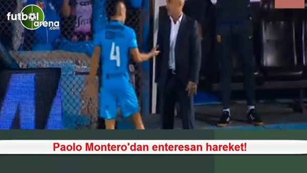 Paolo Montero'dan enteresan hareket!
