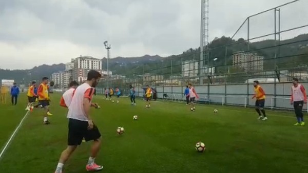 Rizespor'da Başakşehir maçı hazırlıkları